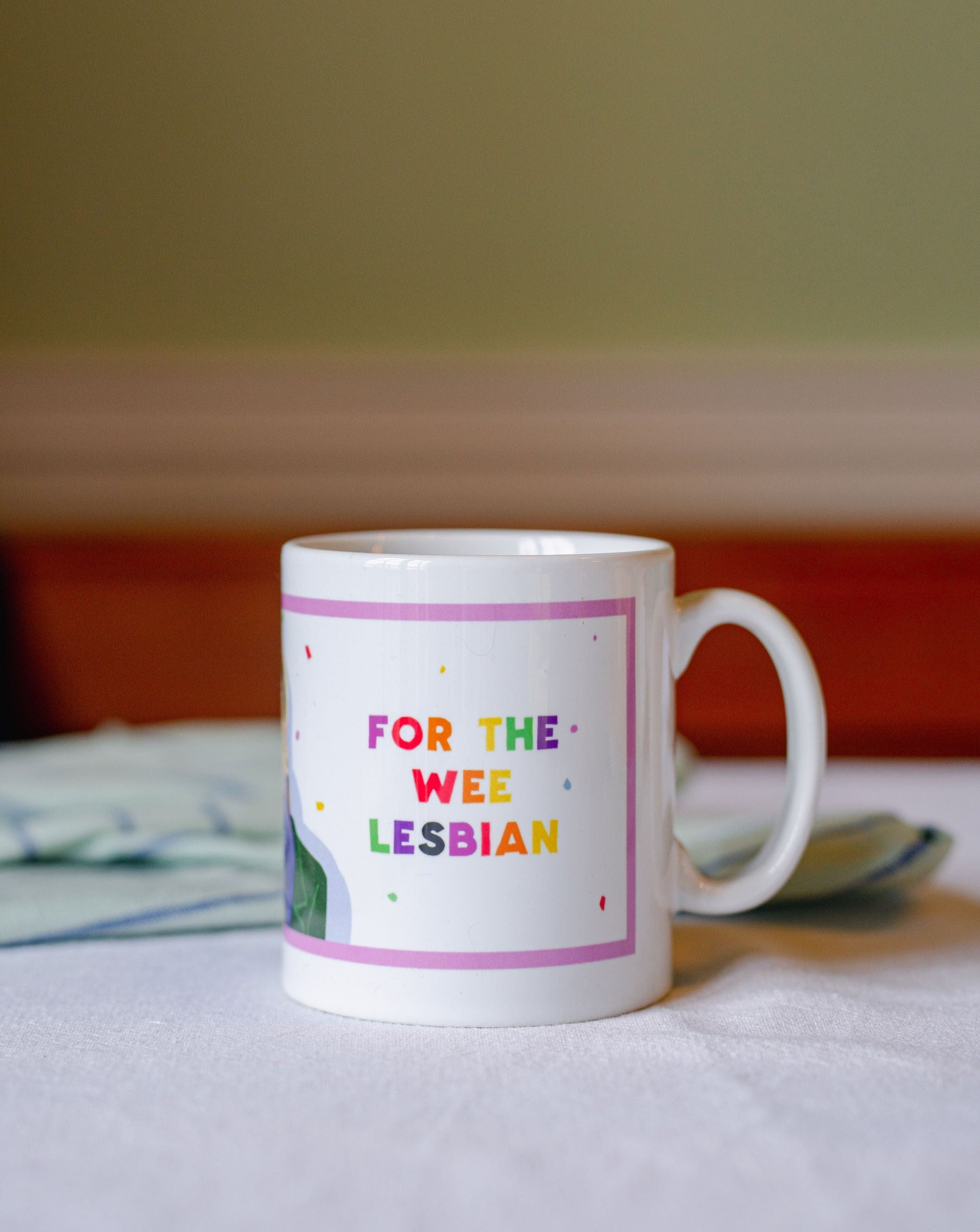 A Cup of L.G.B.TEA.Q for the Wee Lesbian Mug | Derry Nice Things - Image 3