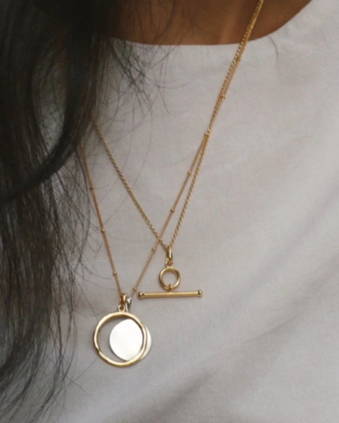 Alberta Bar Necklace | Lines & Current - Image 4