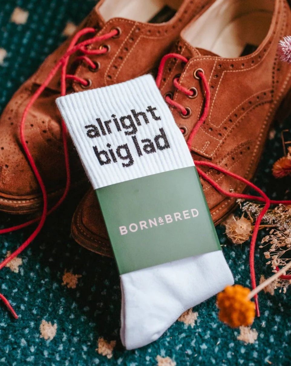 Alright Big Lad Socks | Born & Bred - Image 7
