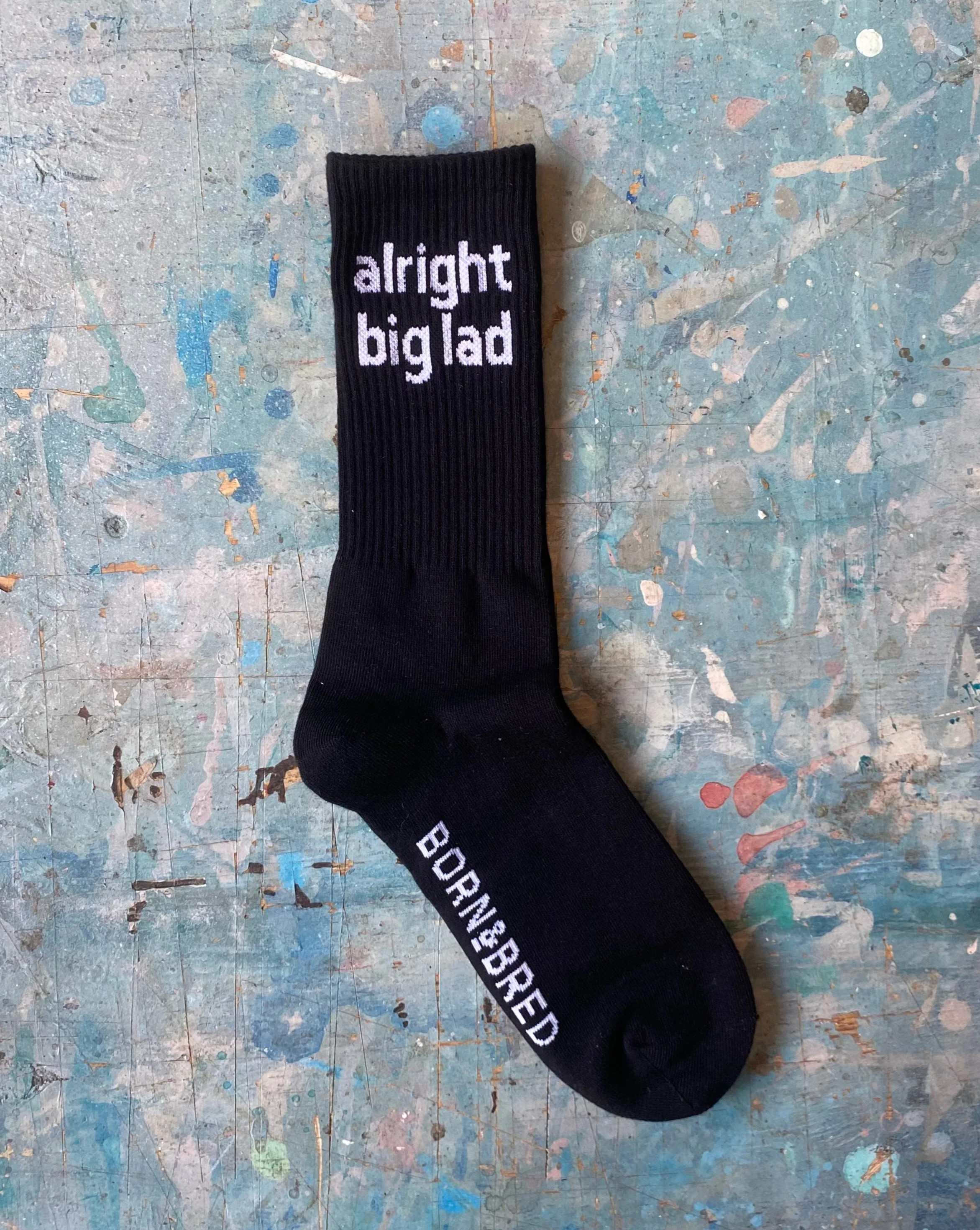 Alright Big Lad Socks | Born & Bred - Image 8