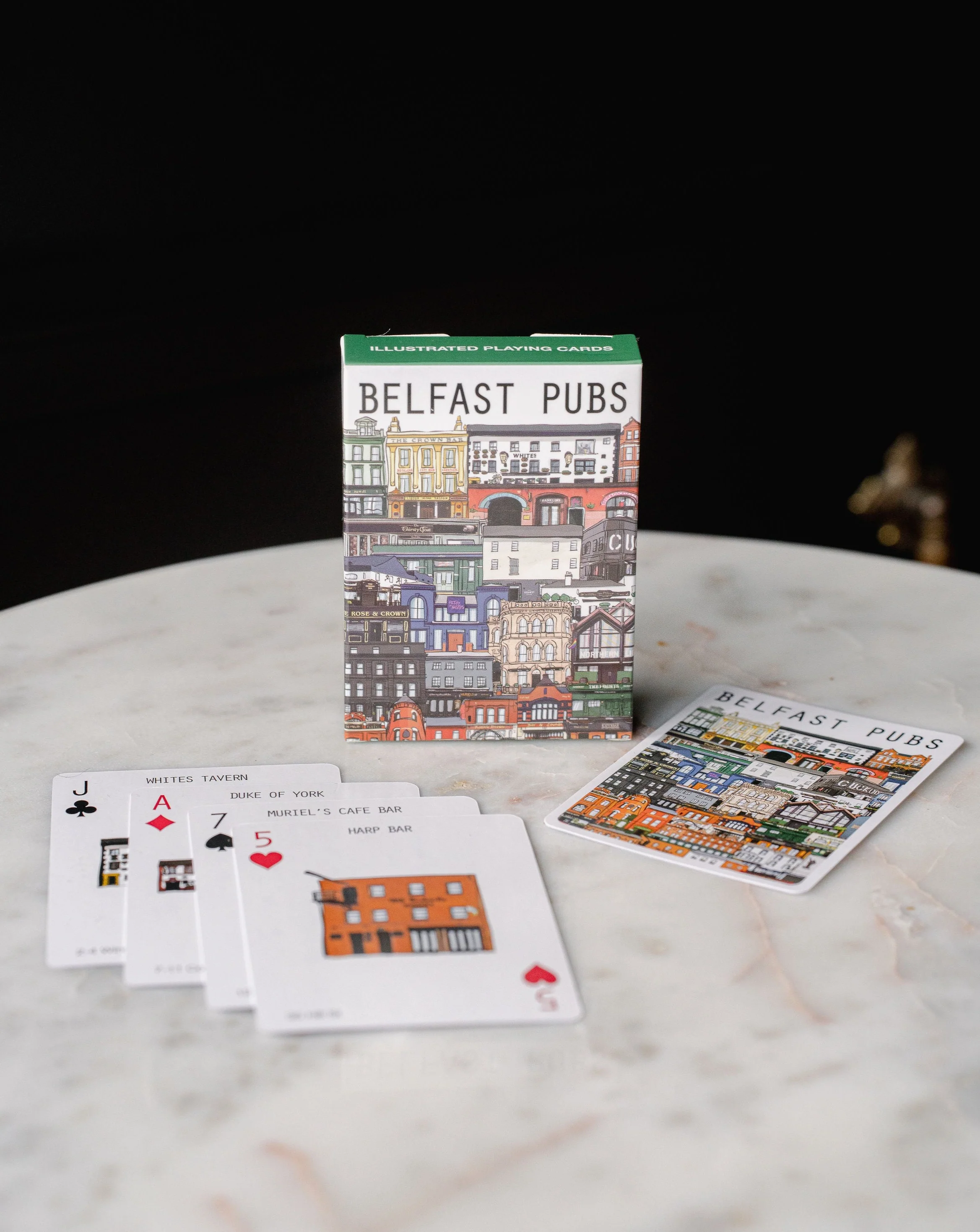 Belfast Pubs Playing Cards | Cowfield Design - Image 3