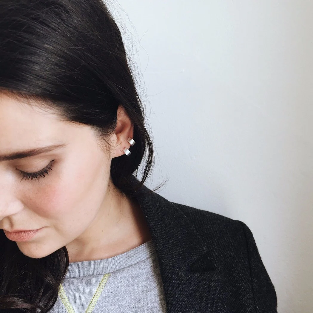 Dana Cuff Band Earring | Lines & Current - Image 3